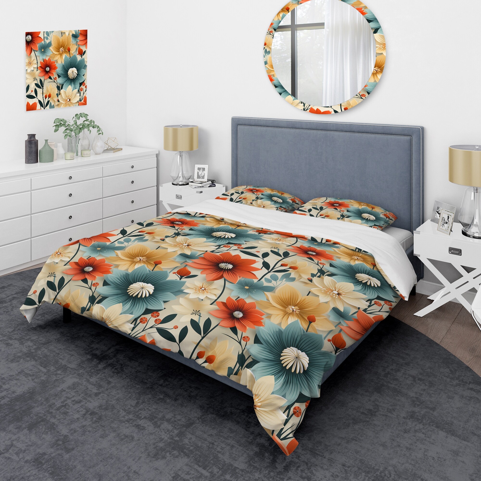 Pink Mid-Century Modern Bedding - Bed Bath & Beyond